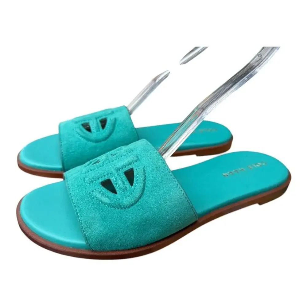 Cole Haan Flynn Suede Slide Sandal Women size 6.5 - Picture 2 of 7